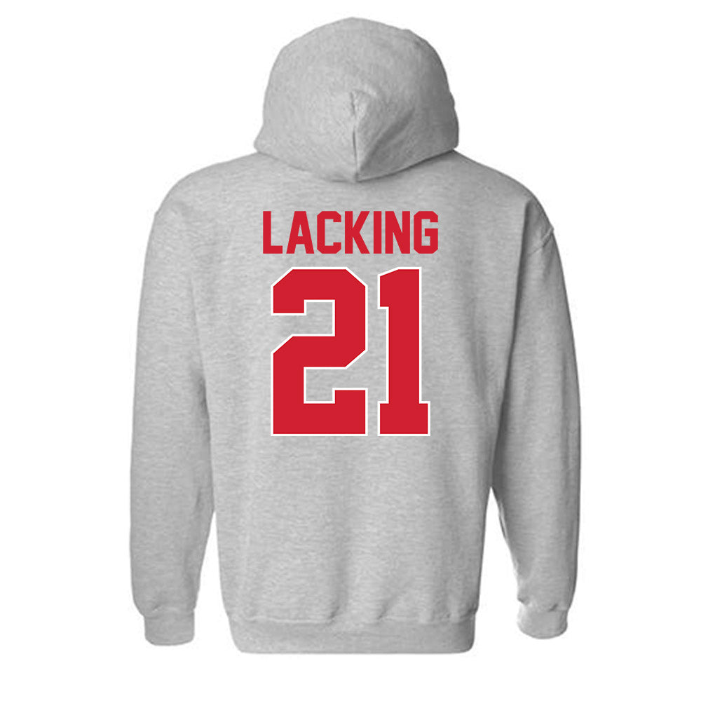 Youngstown State - NCAA Football : Larenz Lacking - Classic Shersey Hooded Sweatshirt-1