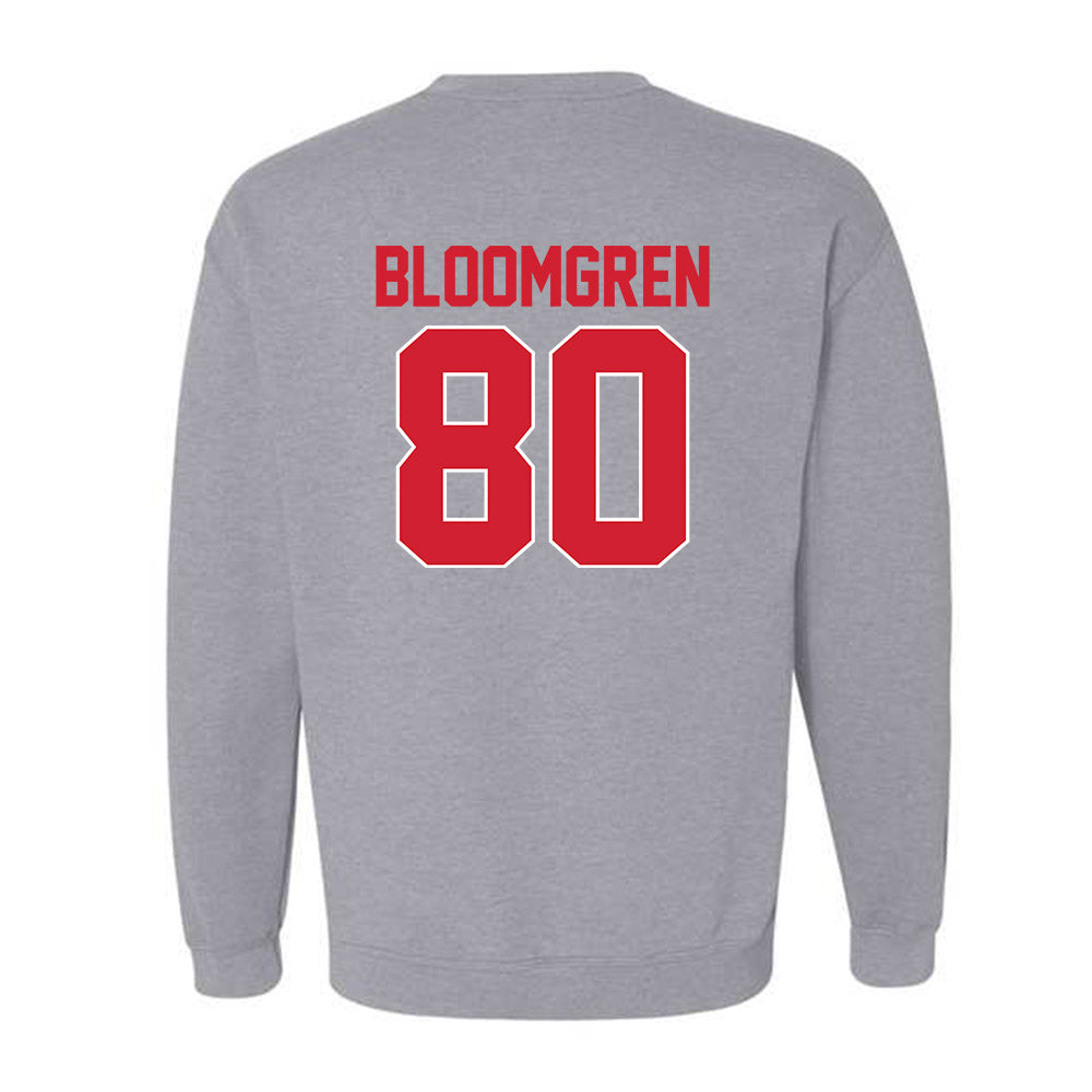 Youngstown State - NCAA Football : Christian Bloomgren - Classic Shersey Crewneck Sweatshirt-1