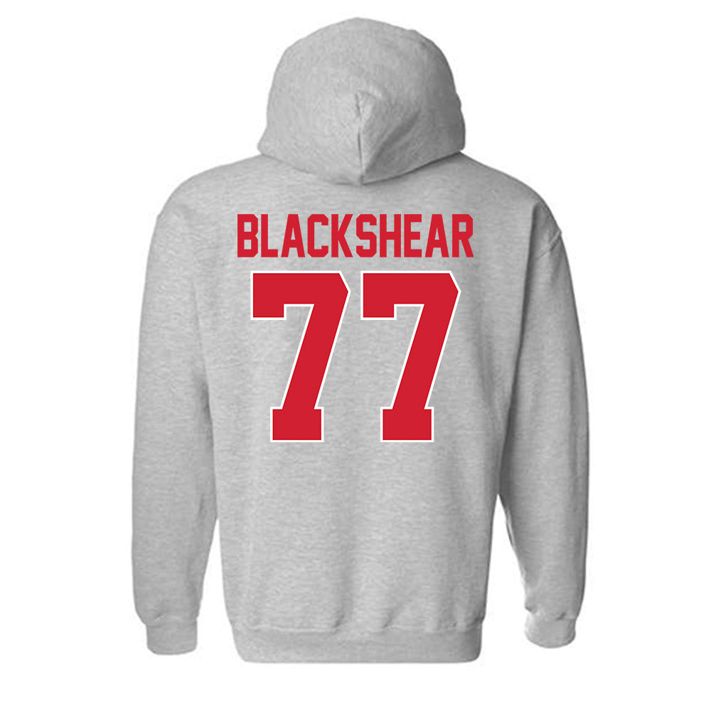 Youngstown State - NCAA Men's Basketball : Tae Blackshear - Classic Shersey Hooded Sweatshirt-1