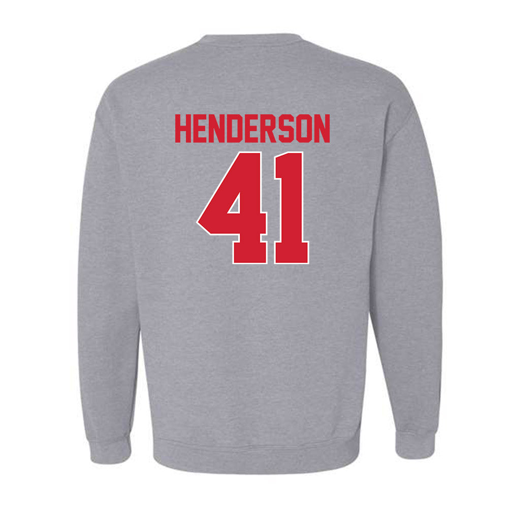 Youngstown State - NCAA Baseball : Mark Henderson - Classic Shersey Crewneck Sweatshirt-1