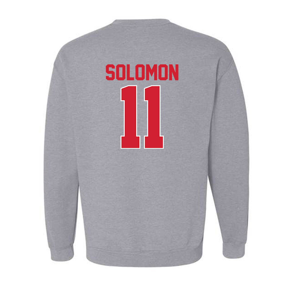 Youngstown State - NCAA Football : Mike Solomon - Classic Shersey Crewneck Sweatshirt-1
