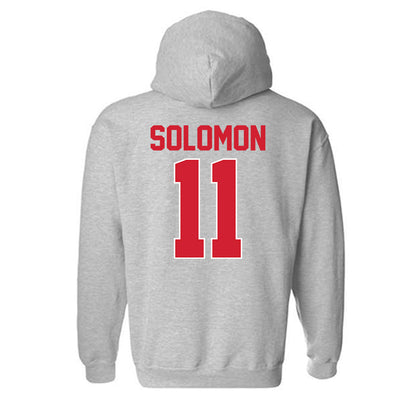 Youngstown State - NCAA Football : Mike Solomon - Classic Shersey Hooded Sweatshirt-1