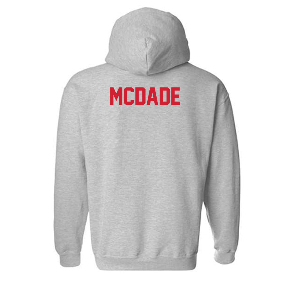 Youngstown State - NCAA Men's Swimming & Diving : Kyle McDade - Classic Shersey Hooded Sweatshirt-1