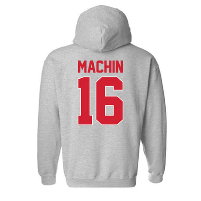 Youngstown State - NCAA Women's Volleyball : Gabriela Machin - Classic Shersey Hooded Sweatshirt-1