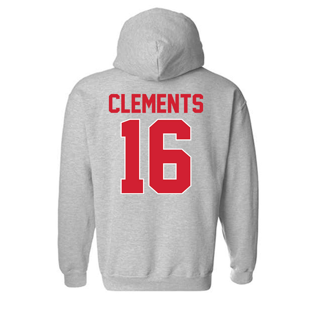 Youngstown State - NCAA Football : Darius Clements - Classic Shersey Hooded Sweatshirt-1