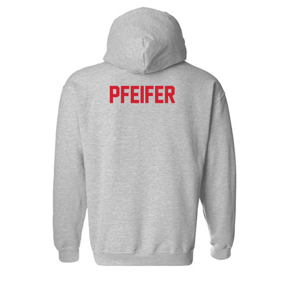 Youngstown State - NCAA Men's Track & Field : Owen Pfeifer - Classic Shersey Hooded Sweatshirt-1