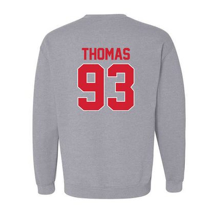 Youngstown State - NCAA Football : Justin Thomas - Classic Shersey Crewneck Sweatshirt-1