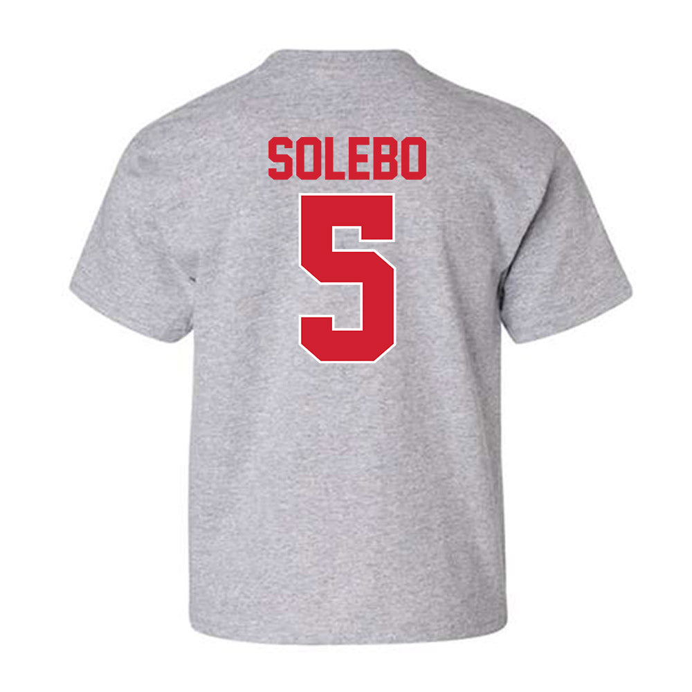 Youngstown State - NCAA Men's Basketball : Shaheed Solebo - Classic Shersey Youth T-Shirt-1