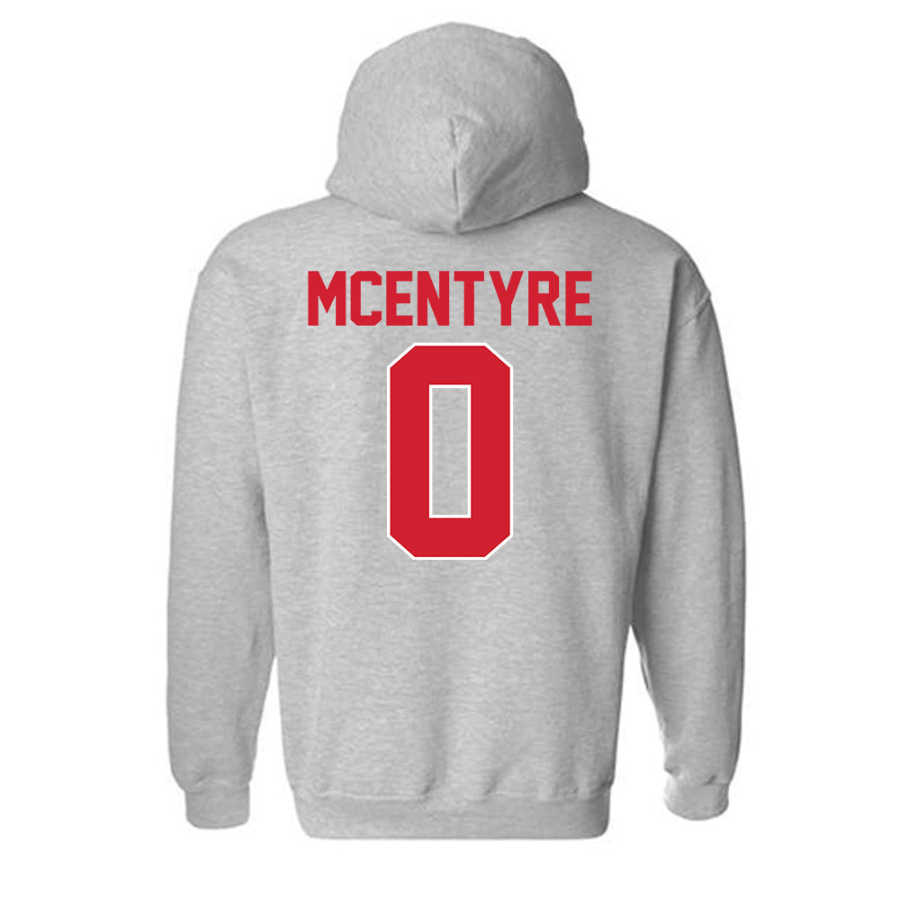 Youngstown State - NCAA Men's Track & Field : Jake McEntyre - Classic Shersey Hooded Sweatshirt-1