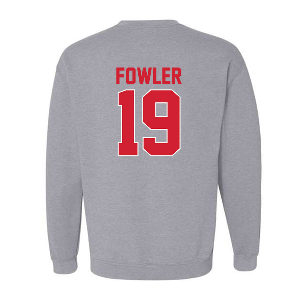 Youngstown State - NCAA Baseball : Thomas Fowler - Classic Shersey Crewneck Sweatshirt-1