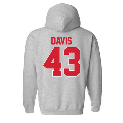 Youngstown State - NCAA Baseball : Braedon Davis - Classic Shersey Hooded Sweatshirt-1