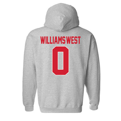 Youngstown State - NCAA Football : Jussiah Williams-West - Classic Shersey Hooded Sweatshirt-1