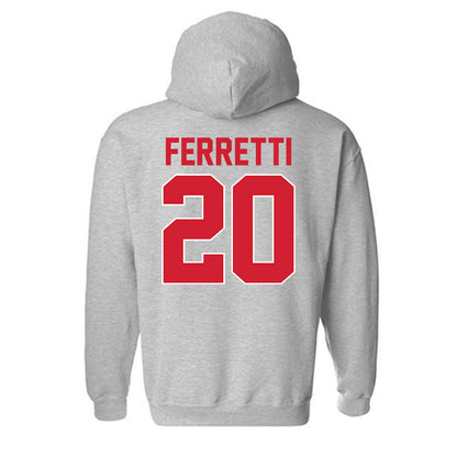 Youngstown State - NCAA Baseball : Jake Ferretti - Classic Shersey Hooded Sweatshirt-1