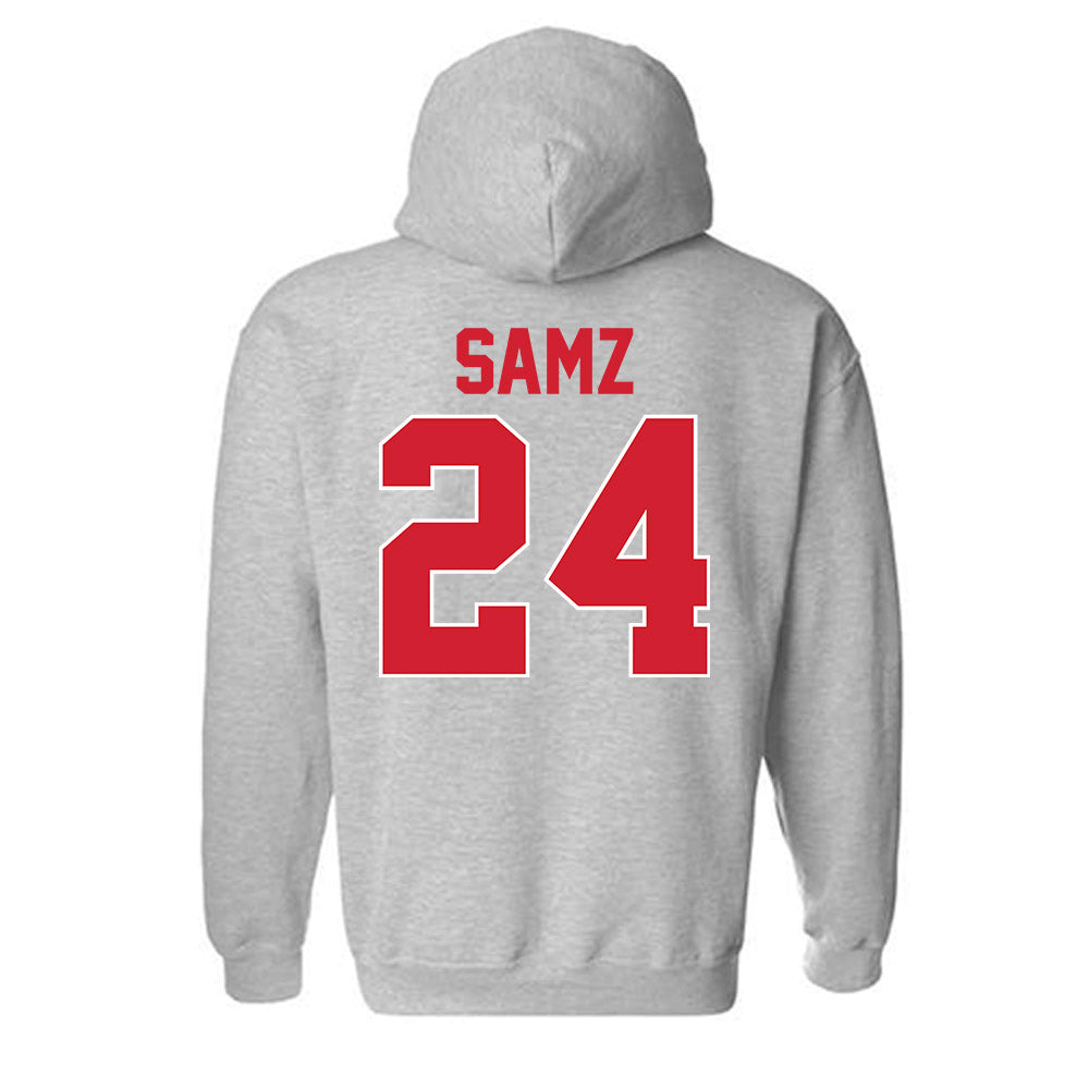 Youngstown State - NCAA Women's Basketball : Bella Samz - Classic Shersey Hooded Sweatshirt-1