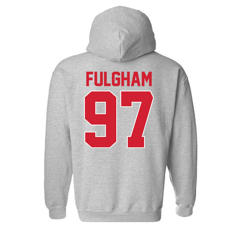 Youngstown State - NCAA Football : Trentt Fulgham - Classic Shersey Hooded Sweatshirt-1