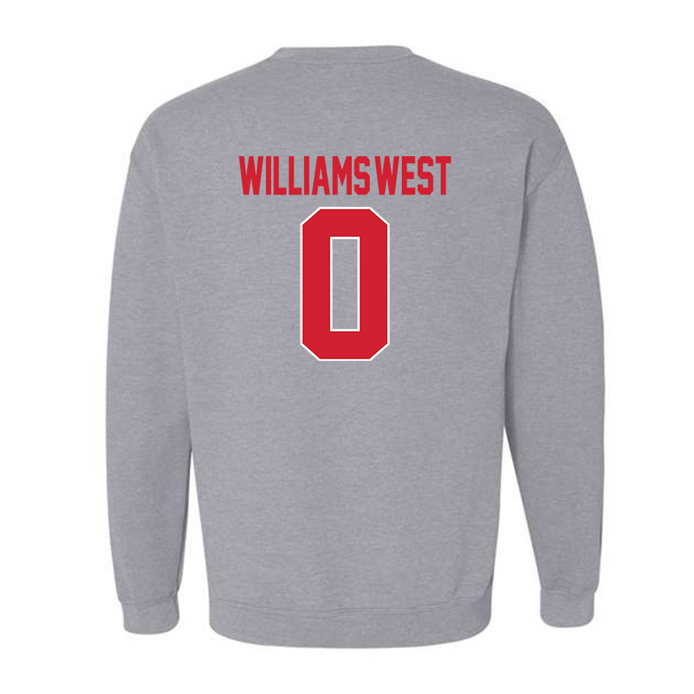 Youngstown State - NCAA Football : Jussiah Williams-West - Classic Shersey Crewneck Sweatshirt-1