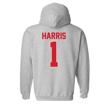 Youngstown State - NCAA Football : Dimetrius Harris - Classic Shersey Hooded Sweatshirt-1