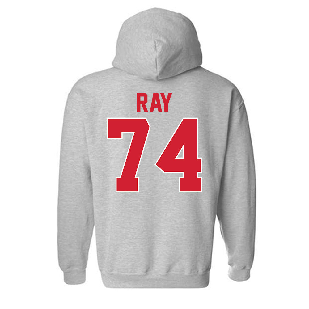 Youngstown State - NCAA Football : Ethan Ray - Classic Shersey Hooded Sweatshirt-1