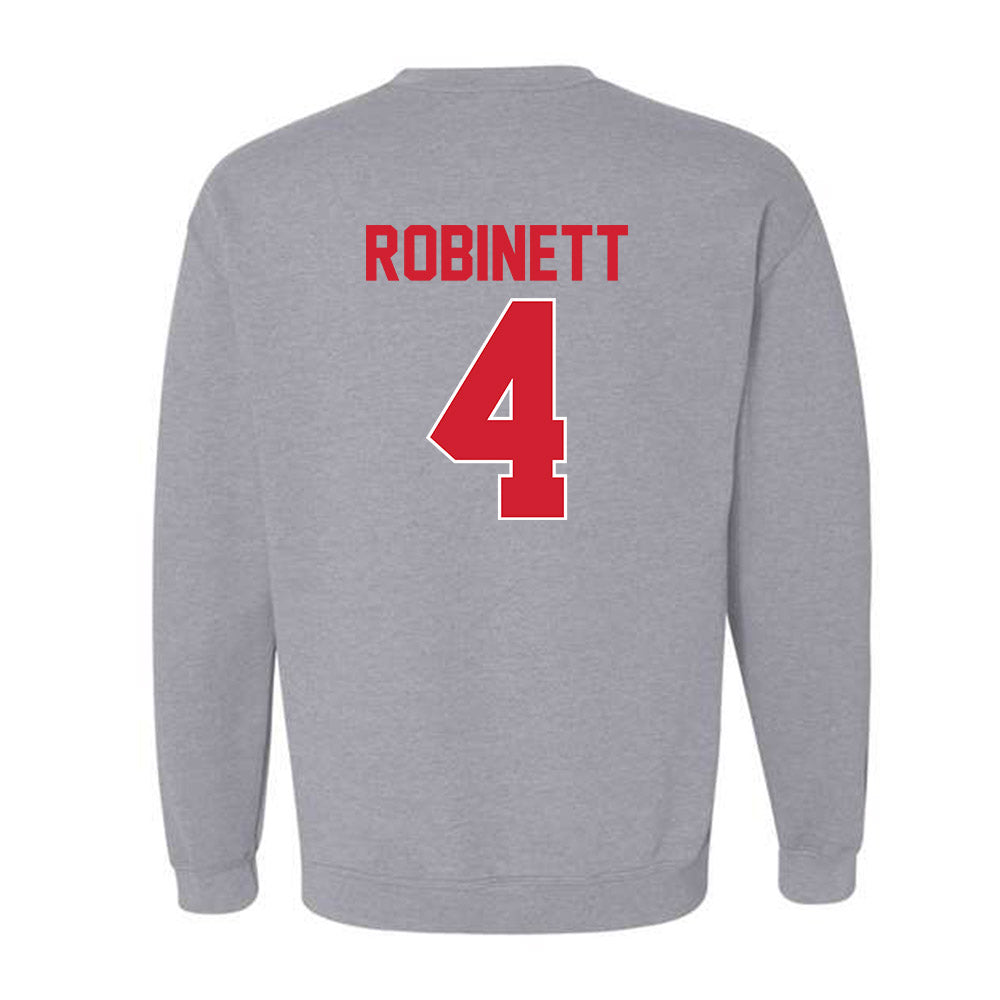 Youngstown State - NCAA Men's Basketball : Tyler Robinett - Classic Shersey Crewneck Sweatshirt-1