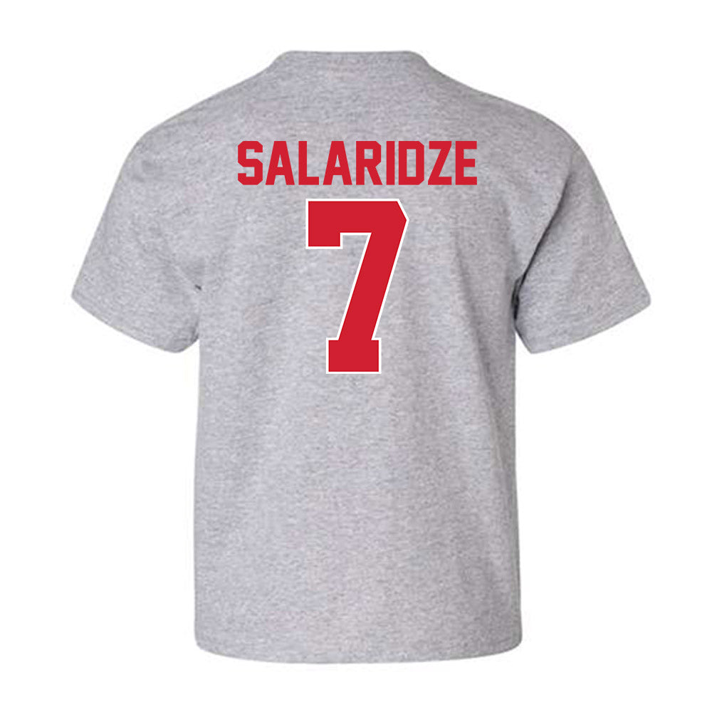 Youngstown State - NCAA Men's Basketball : Vladimer Salaridze - Classic Shersey Youth T-Shirt-1