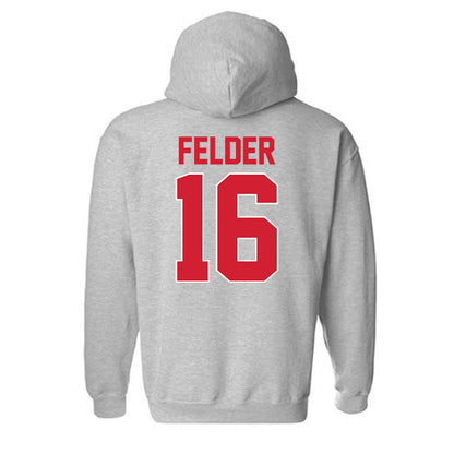 Youngstown State - NCAA Women's Soccer : Sara Felder - Classic Shersey Hooded Sweatshirt-1
