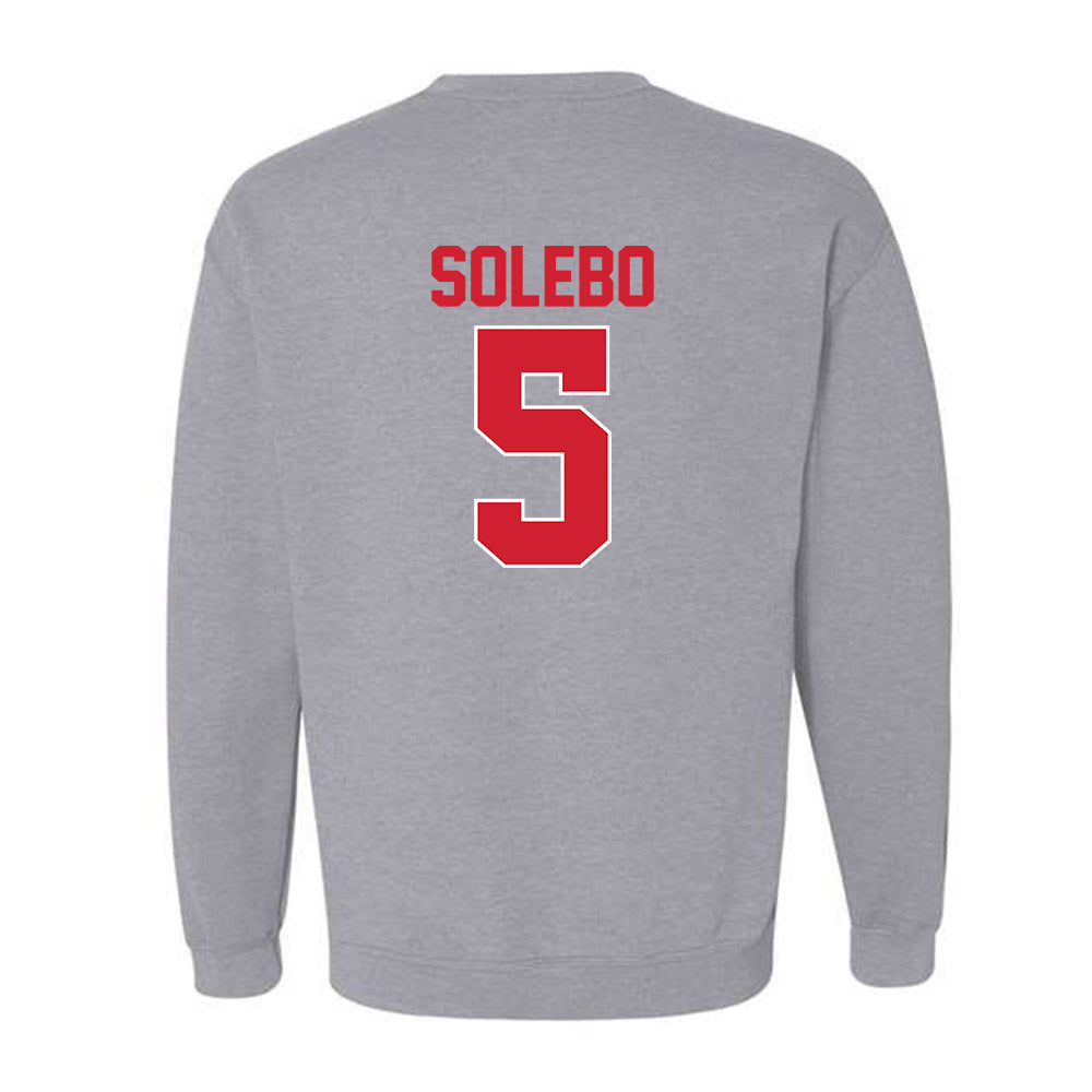 Youngstown State - NCAA Men's Basketball : Shaheed Solebo - Classic Shersey Crewneck Sweatshirt-1