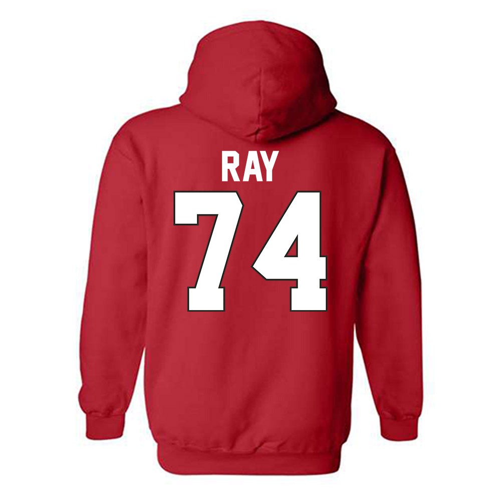 Youngstown State - NCAA Football : Ethan Ray - Classic Shersey Hooded Sweatshirt-1