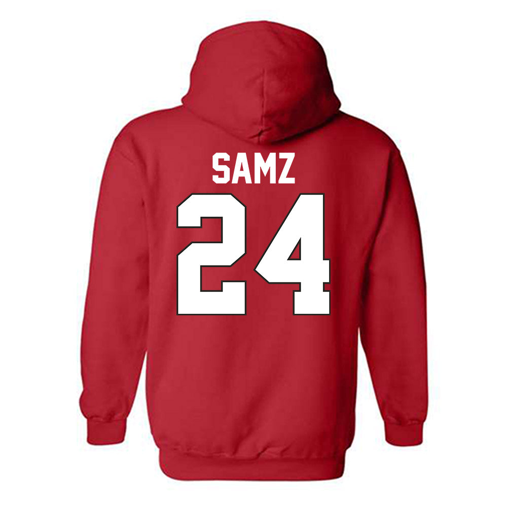 Youngstown State - NCAA Women's Basketball : Bella Samz - Classic Shersey Hooded Sweatshirt-1