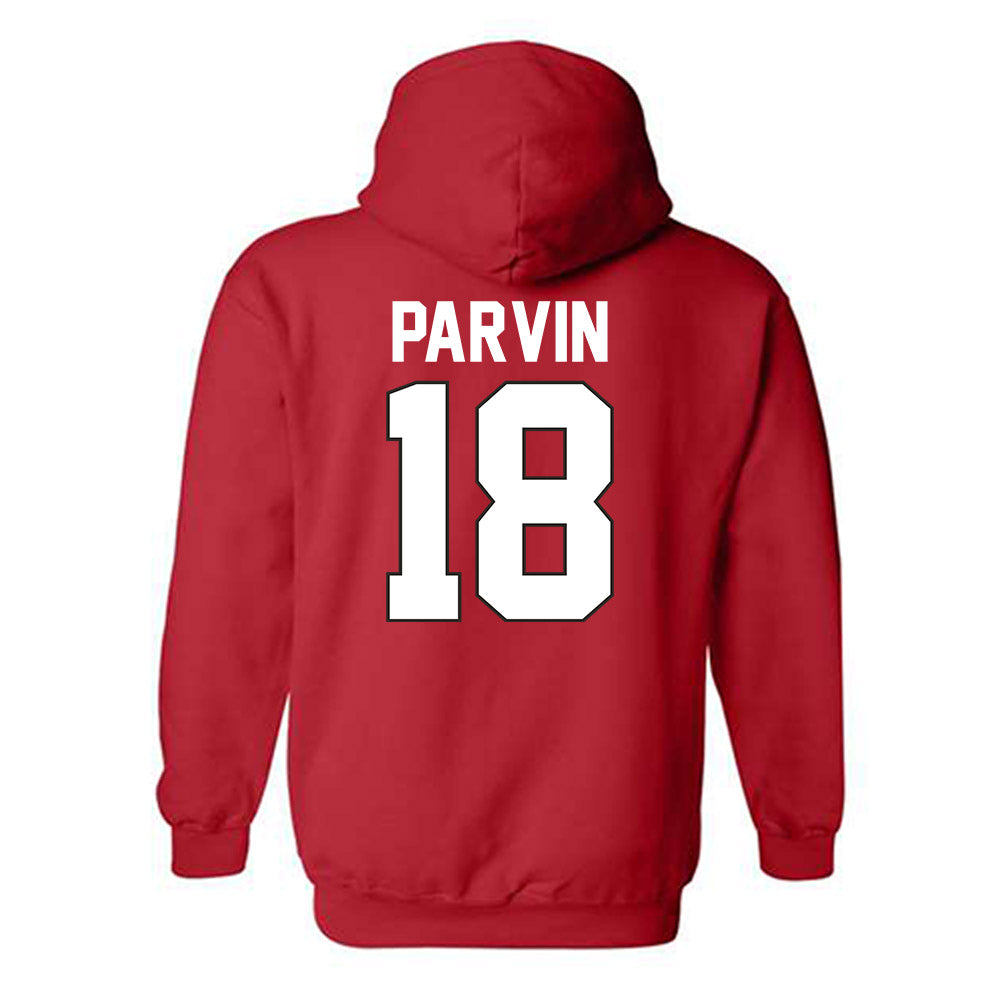 Youngstown State - NCAA Football : Cole Parvin - Classic Shersey Hooded Sweatshirt-1