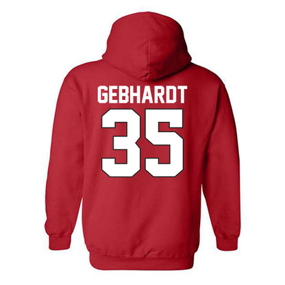 Youngstown State - NCAA Baseball : Braden Gebhardt - Classic Shersey Hooded Sweatshirt-1