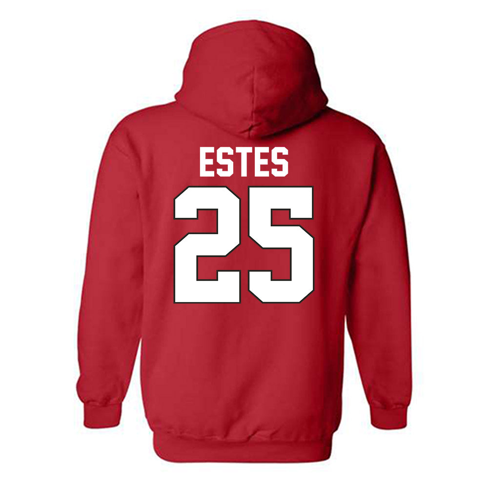 Youngstown State - NCAA Baseball : Sumner Estes - Classic Shersey Hooded Sweatshirt-1