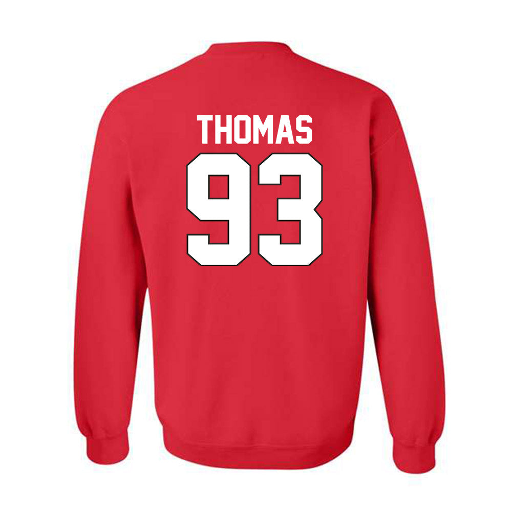 Youngstown State - NCAA Football : Justin Thomas - Classic Shersey Crewneck Sweatshirt-1