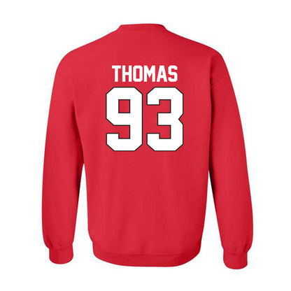 Youngstown State - NCAA Football : Justin Thomas - Classic Shersey Crewneck Sweatshirt-1