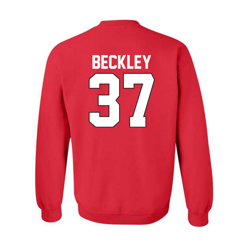 Youngstown State - NCAA Baseball : Nathan Beckley - Classic Shersey Crewneck Sweatshirt-1