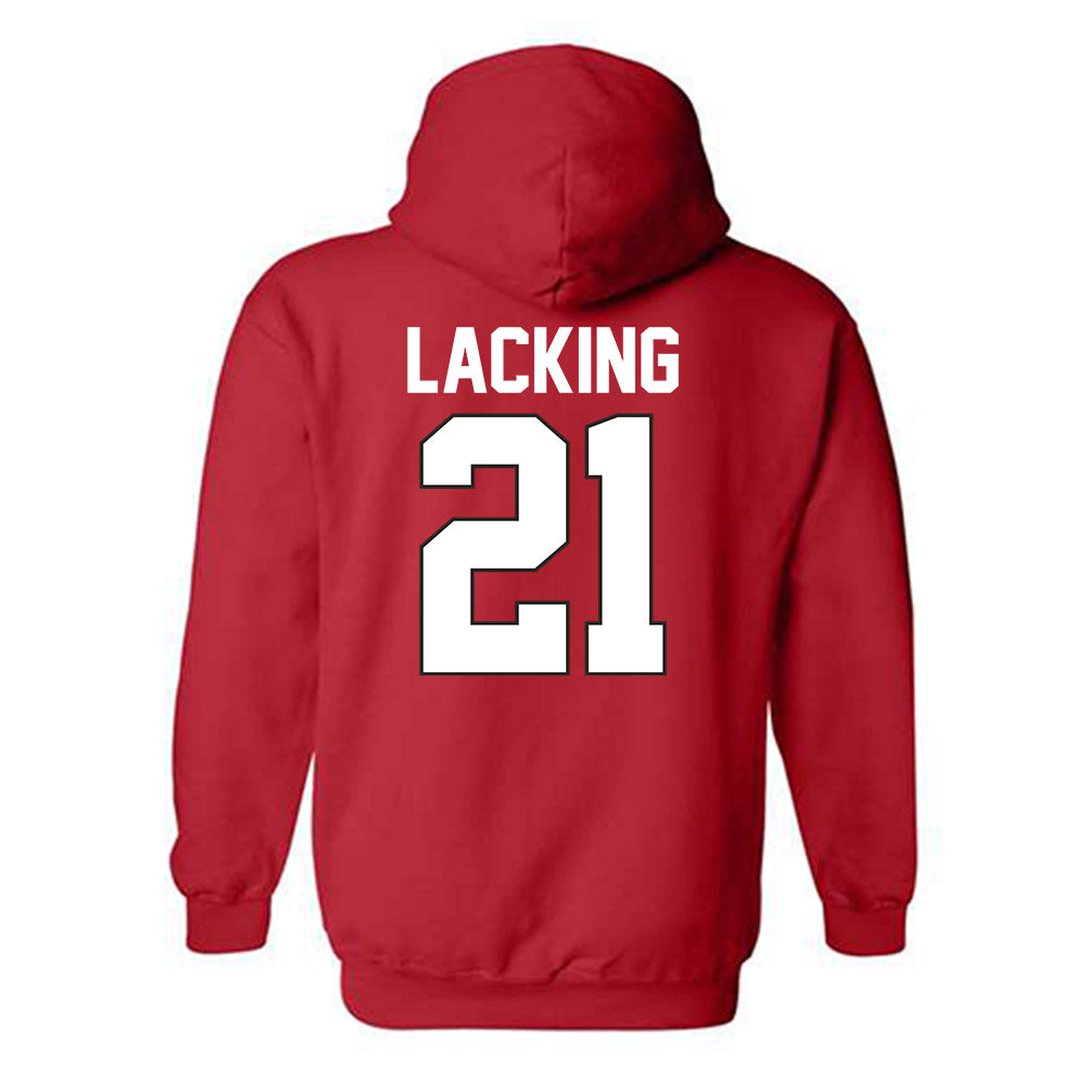 Youngstown State - NCAA Football : Larenz Lacking - Classic Shersey Hooded Sweatshirt-1