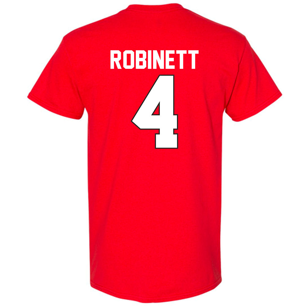 Youngstown State - NCAA Men's Basketball : Tyler Robinett - Classic Shersey T-Shirt-1