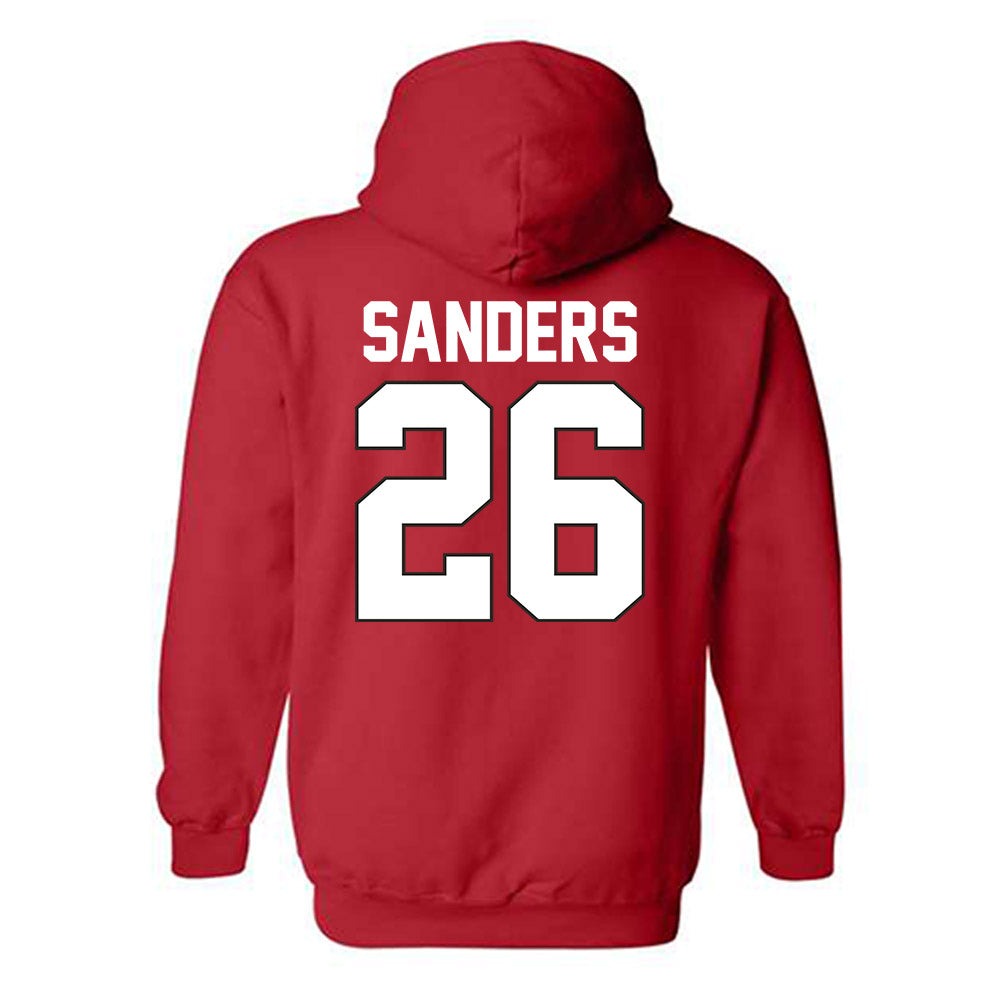 Youngstown State - NCAA Football : Jeremiah Sanders - Classic Shersey Hooded Sweatshirt-1