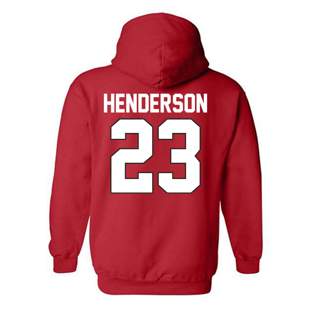 Youngstown State - NCAA Football : Stephen Henderson - Classic Shersey Hooded Sweatshirt-1