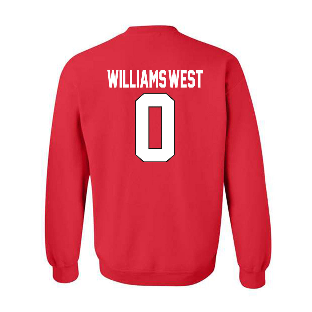 Youngstown State - NCAA Football : Jussiah Williams-West - Classic Shersey Crewneck Sweatshirt-1