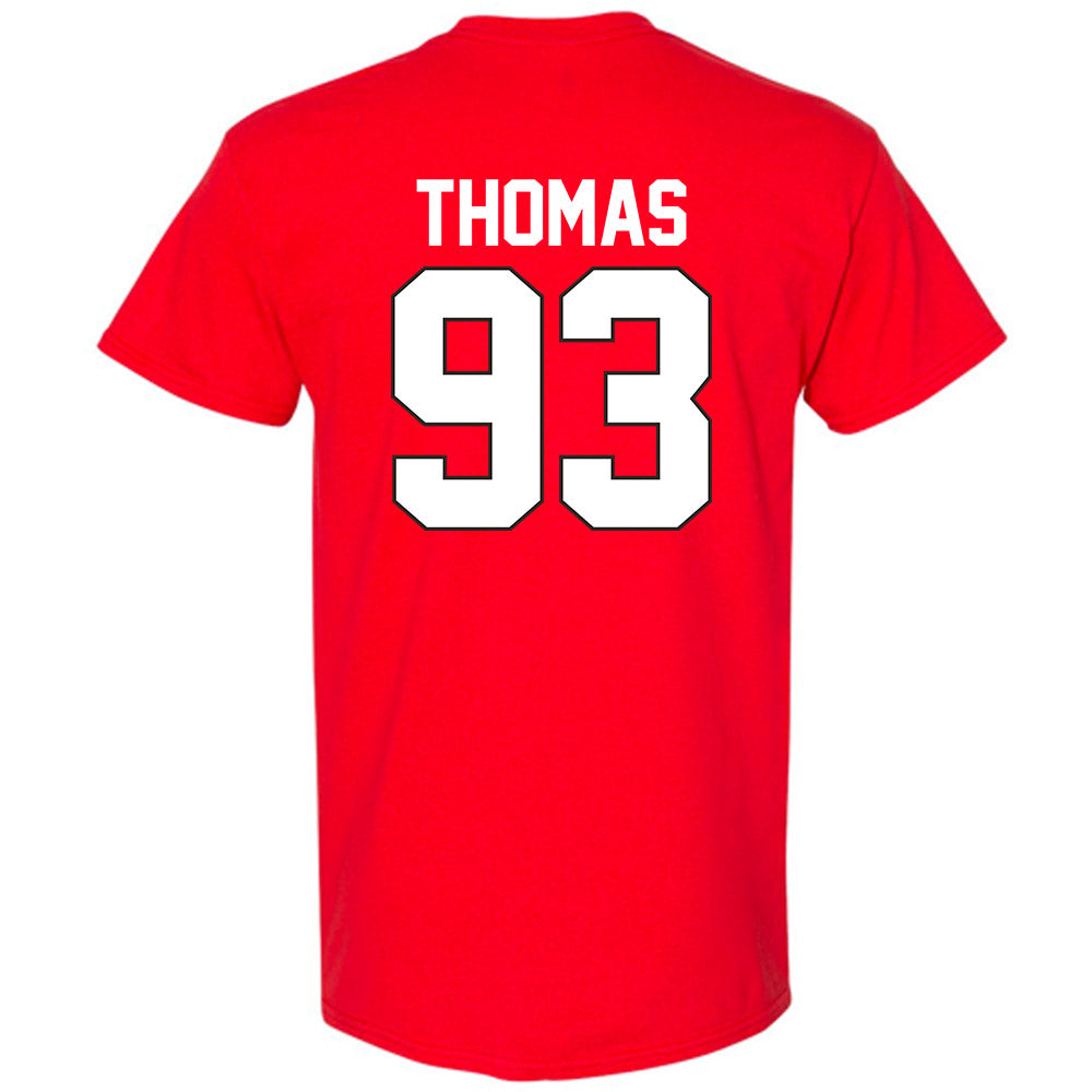 Youngstown State - NCAA Football : Justin Thomas - Classic Shersey T-Shirt-1