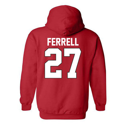 Youngstown State - NCAA Football : DC Ferrell - Classic Shersey Hooded Sweatshirt-1