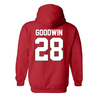 Youngstown State - NCAA Baseball : Nic Goodwin - Classic Shersey Hooded Sweatshirt-1