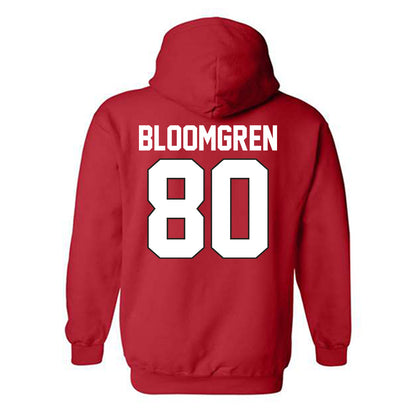 Youngstown State - NCAA Football : Christian Bloomgren - Classic Shersey Hooded Sweatshirt-1