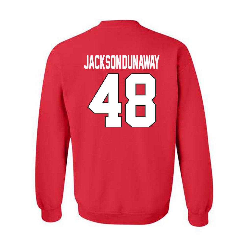 Youngstown State - NCAA Football : Andrew Jackson-Dunaway - Classic Shersey Crewneck Sweatshirt-1