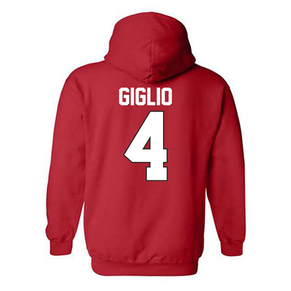 Youngstown State - NCAA Women's Volleyball : Bianca Giglio - Classic Shersey Hooded Sweatshirt-1