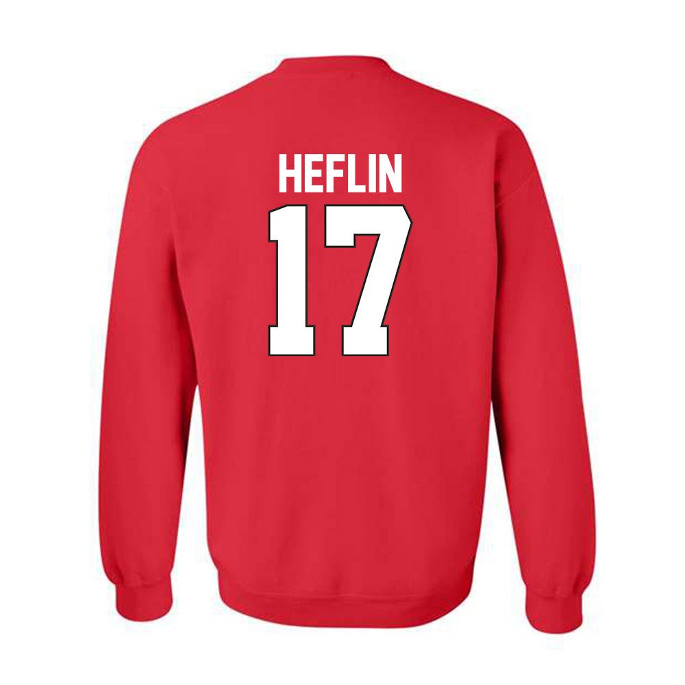 Youngstown State - NCAA Baseball : Tyler Heflin - Classic Shersey Crewneck Sweatshirt-1
