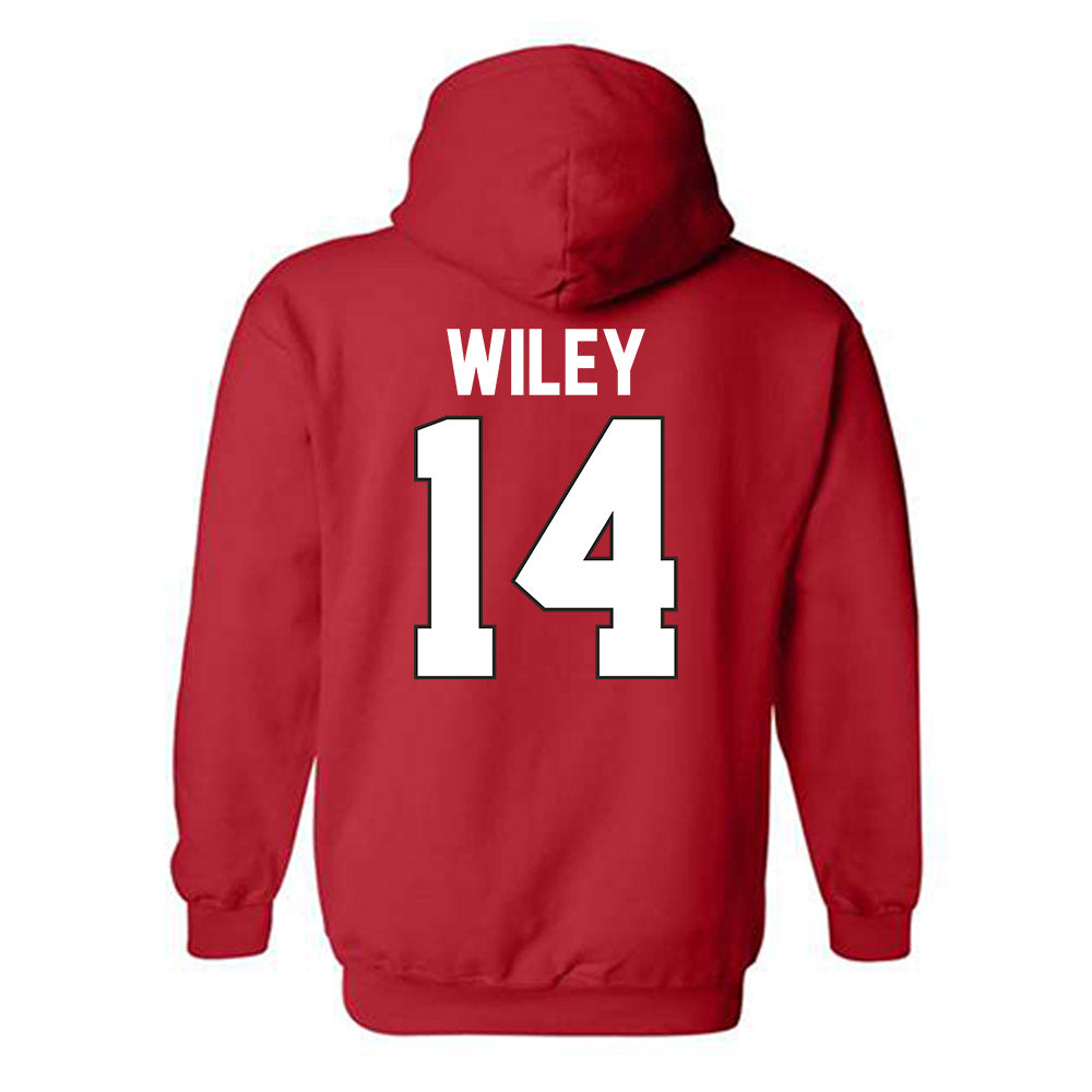 Youngstown State - NCAA Football : Jackson Wiley - Classic Shersey Hooded Sweatshirt-1