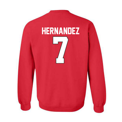Youngstown State - NCAA Women's Basketball : Paulina Hernandez - Classic Shersey Crewneck Sweatshirt-1