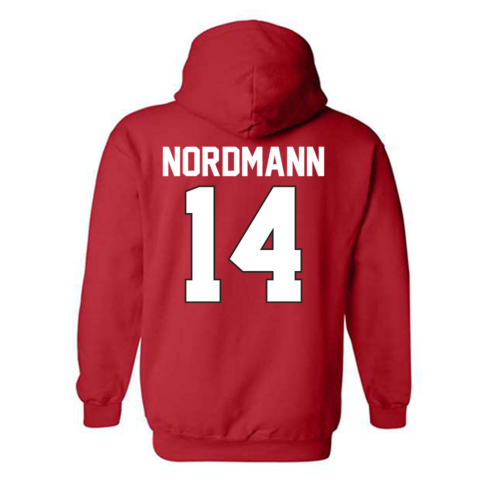 Youngstown State - NCAA Women's Volleyball : Taya Nordmann - Classic Shersey Hooded Sweatshirt-1