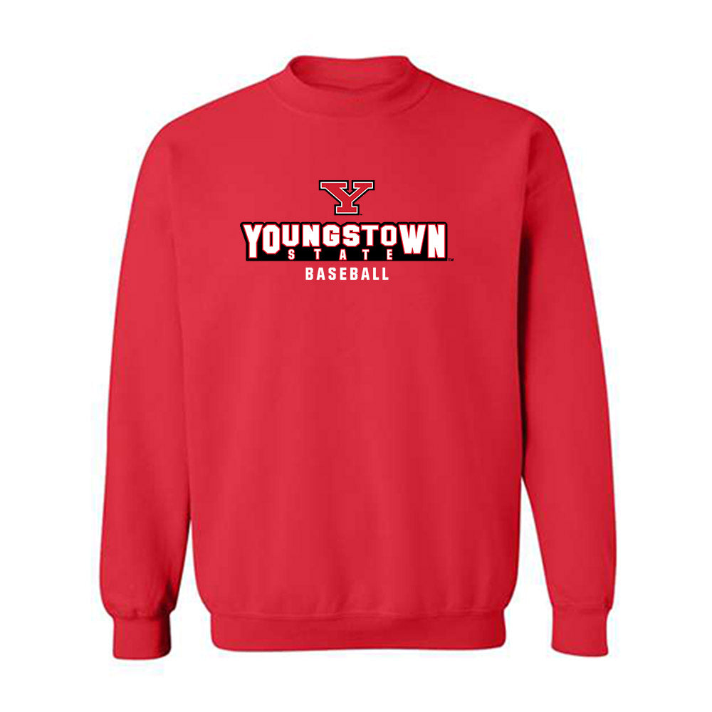 Youngstown State - NCAA Baseball : Jack Johnson - Classic Shersey Crewneck Sweatshirt-0
